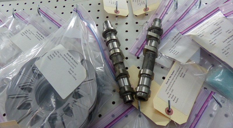 Camshafts.